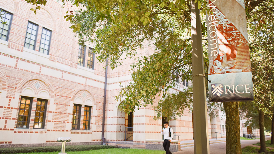 Rice university welcome